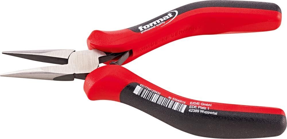 FORMAT Elektronik-Spitzzange 130mm gerade