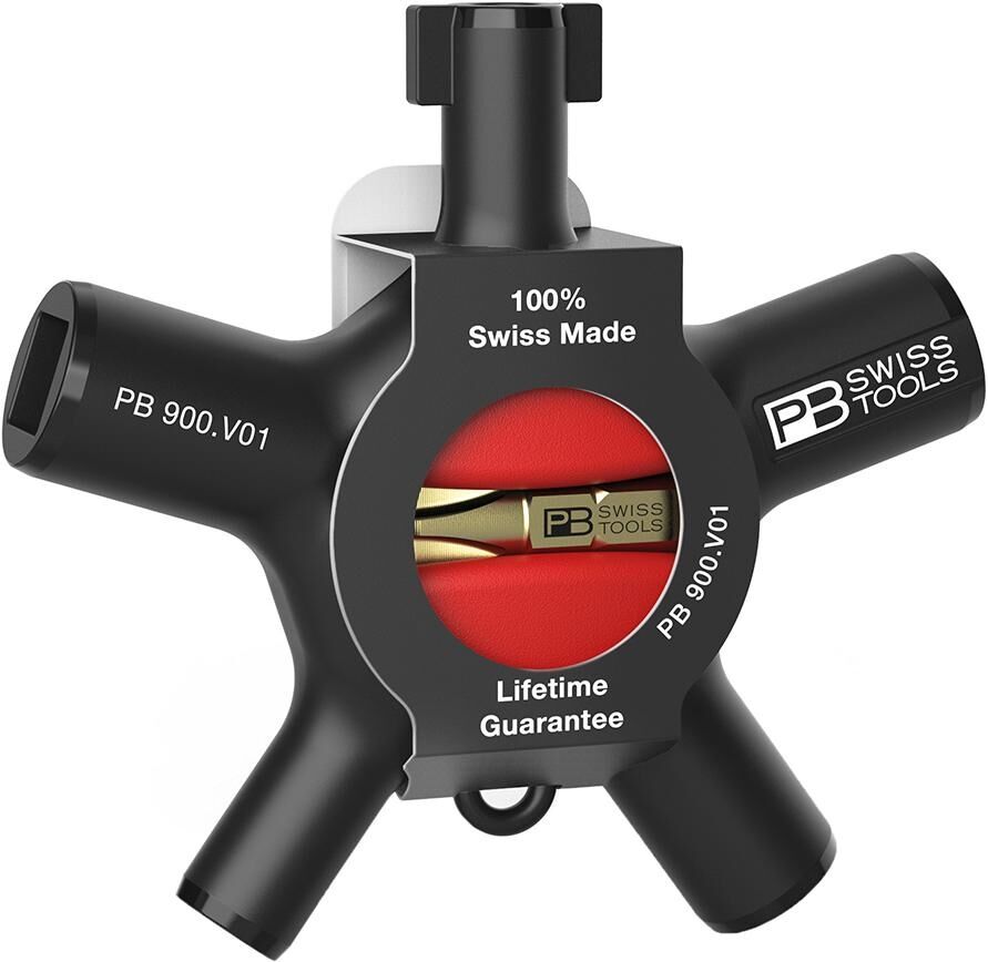 PB SWISS TOOLS Tools Schaltschrankschlüssel 9 in 1