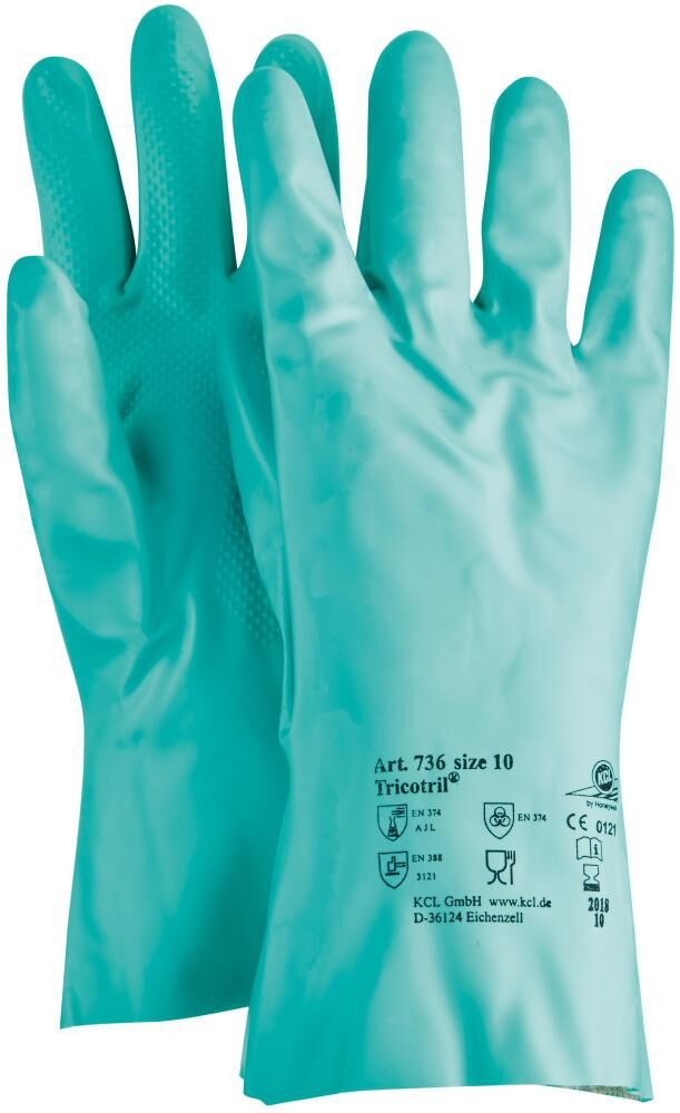 KCL Schutzhandschuhe TRICOTRIL 736 Gr. 10 grün