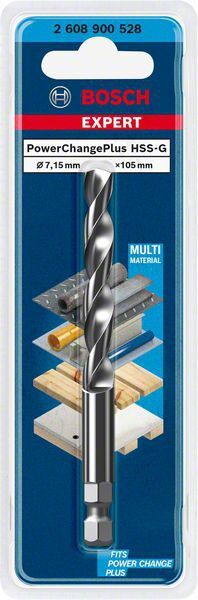 BOSCH Zentrierbohrer HSS-G 7,15x105mm