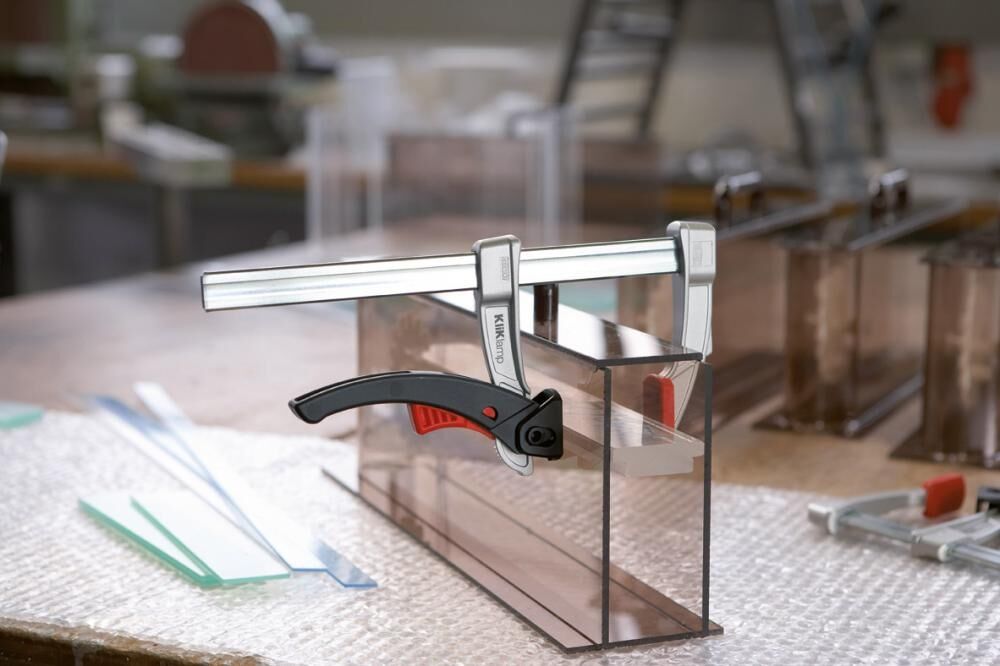 BESSEY Magnesium-Hebelzwinge KliKlamp 160x80mm