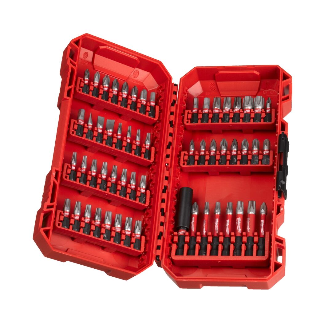 MILWAUKEE Bit Set Schrauben SHOCKWAVE Gen II 56-teilig
