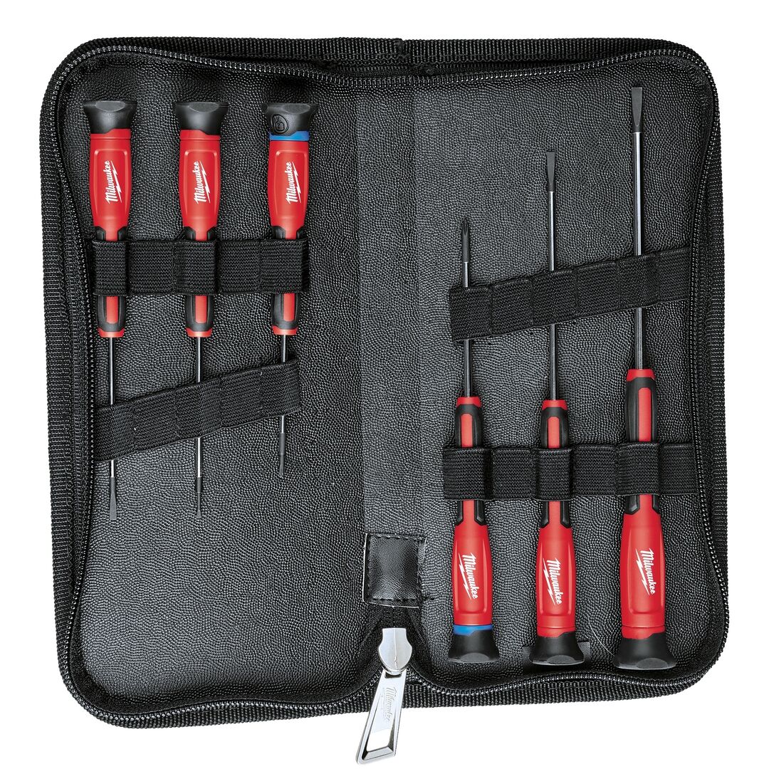 MILWAUKEE Feinschraubendreher Set 6-teilig PH/SL