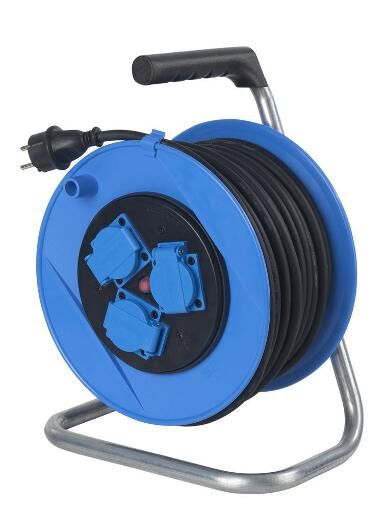 WEMAG Sicherheits-Kabeltrommel BGI 608 40m Kunststoff H07RN-F3G1,5
