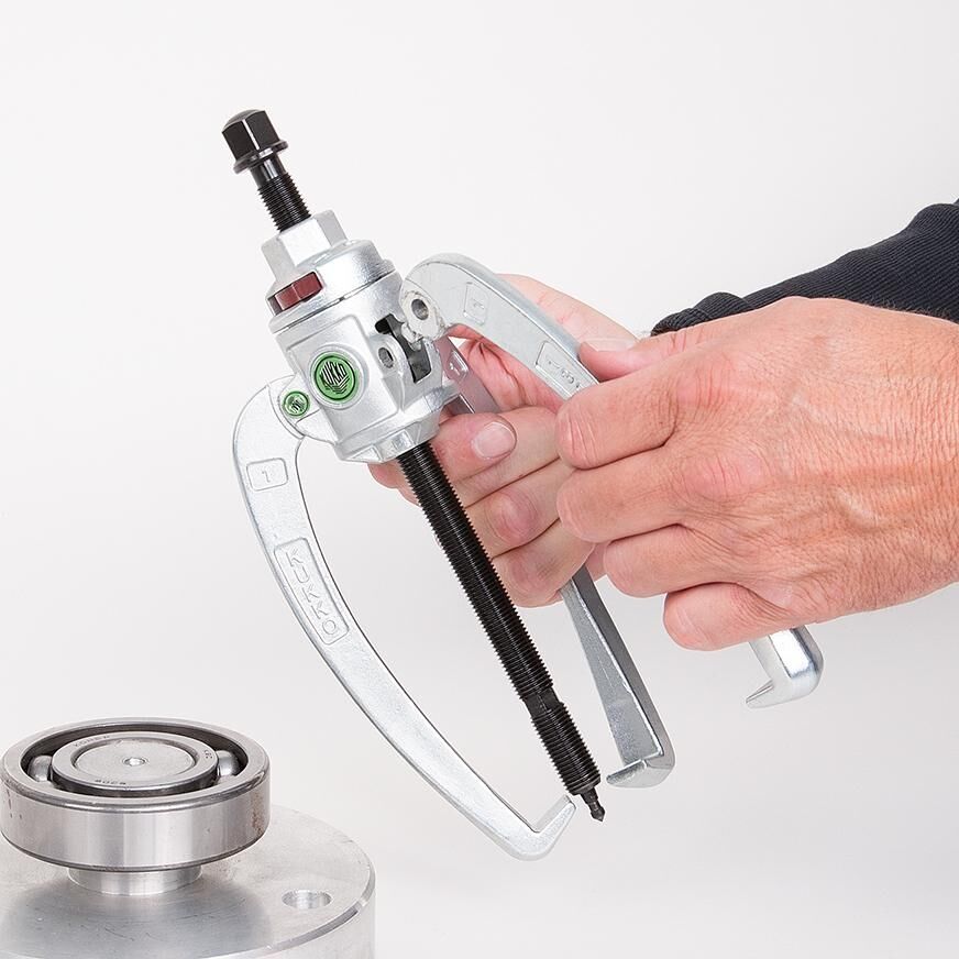 KUKKO Kombi-Abzieher 3-armig mit Sperrmechanismus
