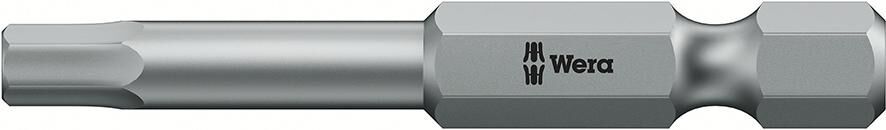 WERA Bit 1/4" Innensechskant 6x89mm zähhart DIN3126 E6,3
