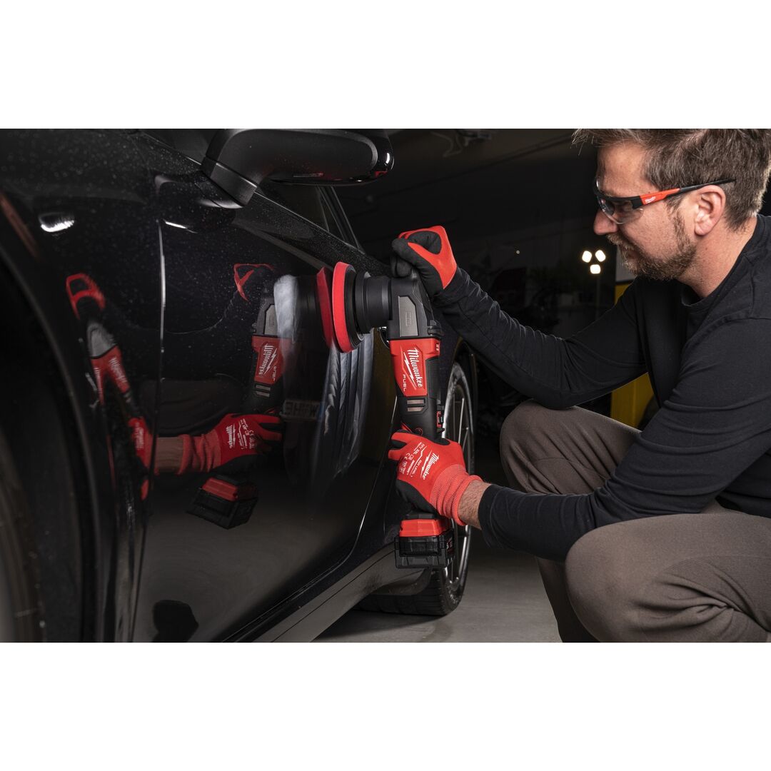 MILWAUKEE Akku-Polierer M18 FROP15-502X 2x18V/5Ah Ladegerät HD Box