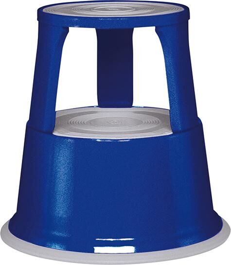 WEDO Rollhocker Metall blau