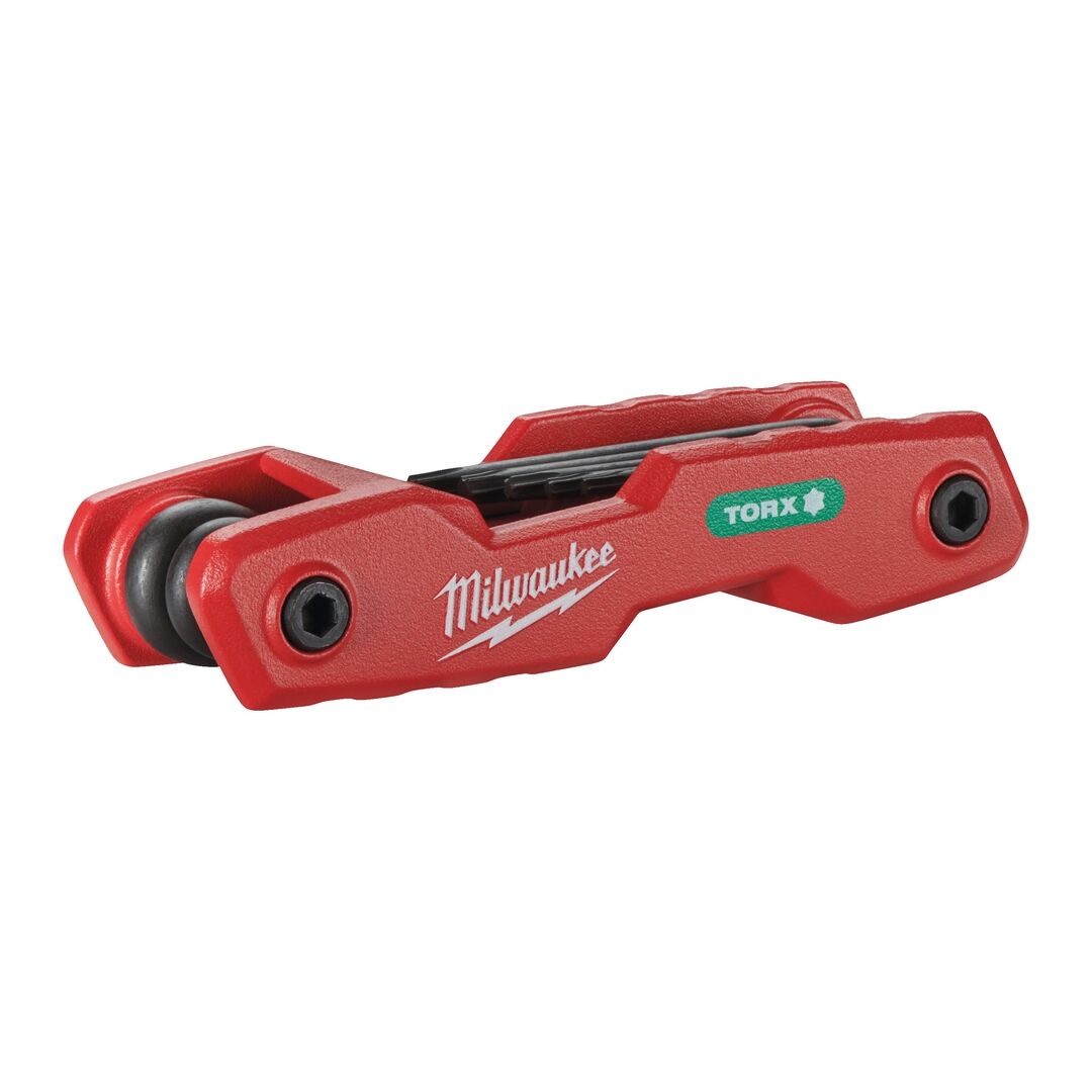 MILWAUKEE Klapp-Torxschlüssel Set T9 T10 T15 T20 T25 T27 T30 T40