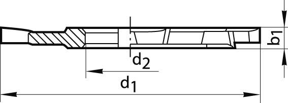 FORMAT Scheibenfräser 125x14,0mm DIN885 A HSSE
