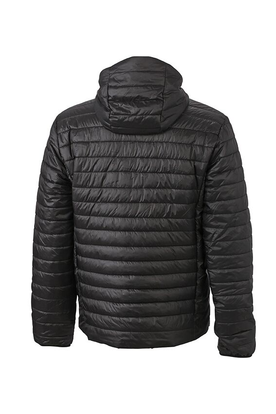 JAMES & NICHOLSON JN Mens Lightweight Jacket JN1092 100%PA black/yellow Größe M