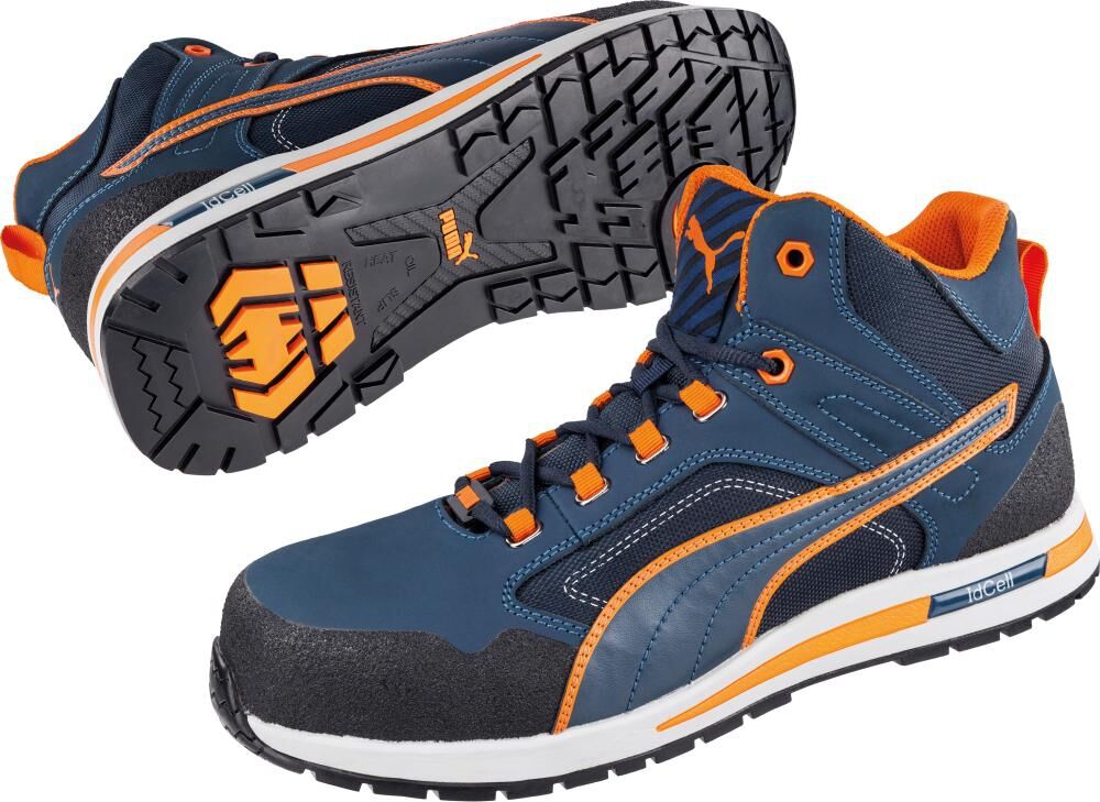 PUMA Schnürstiefel Crosstwist Mid 633140 HRO SRC blau Größe 39