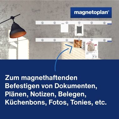 Magnetleisten Set 1000mm mit 6 Haltemagneten