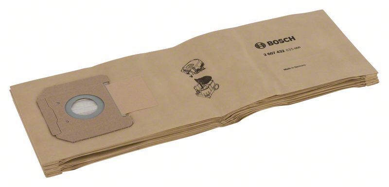 BOSCH Papierfiltertüten GAS 35 VE 5