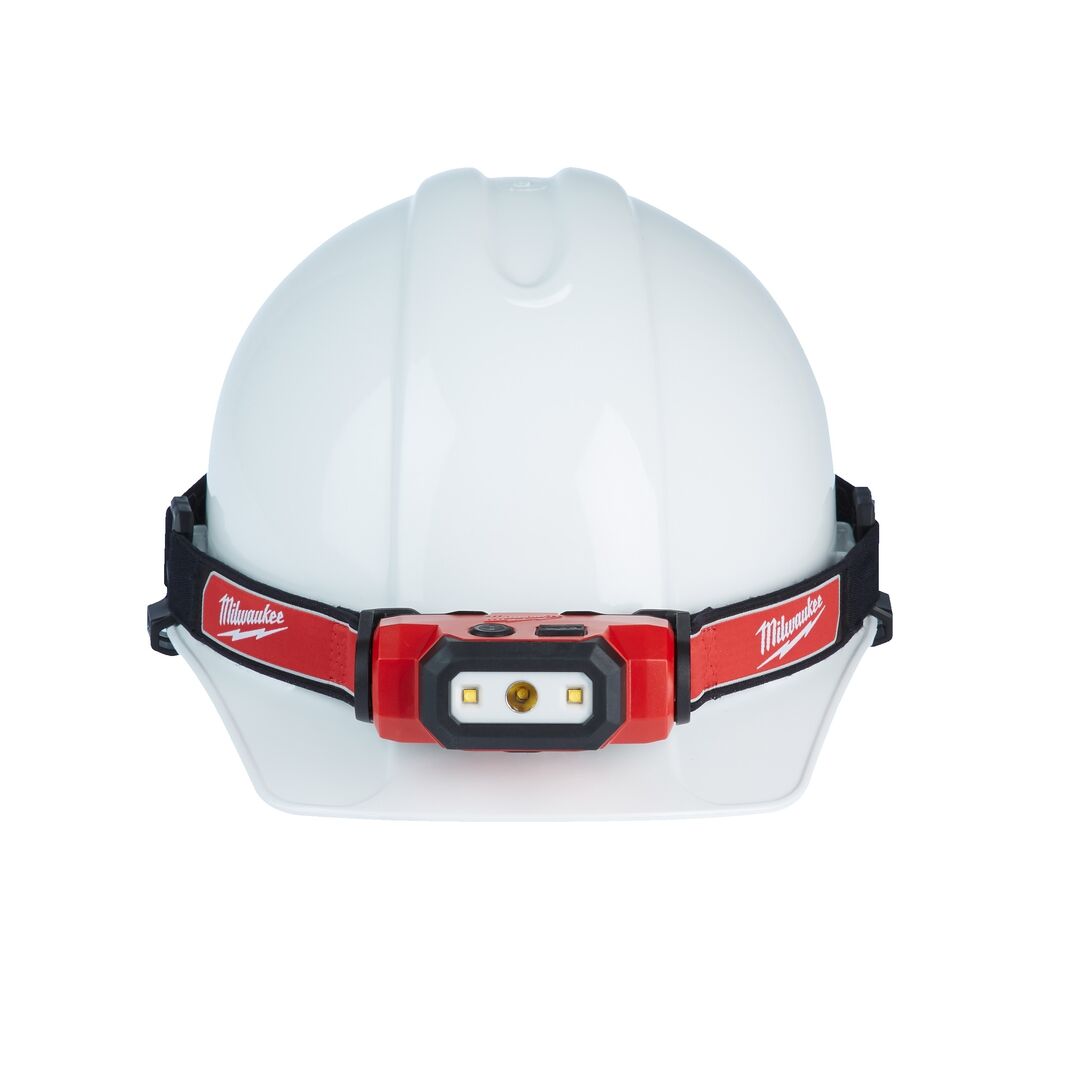 MILWAUKEE Akku-Stirnlampe L4HL-301 inkl. Akku USB Kabel