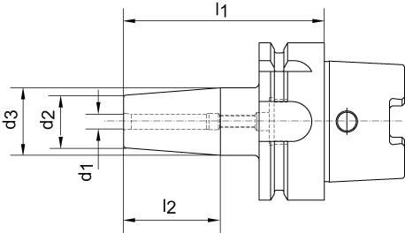 HAIMER Schrumpffutter 6,0x85mm A100 DIN69863A