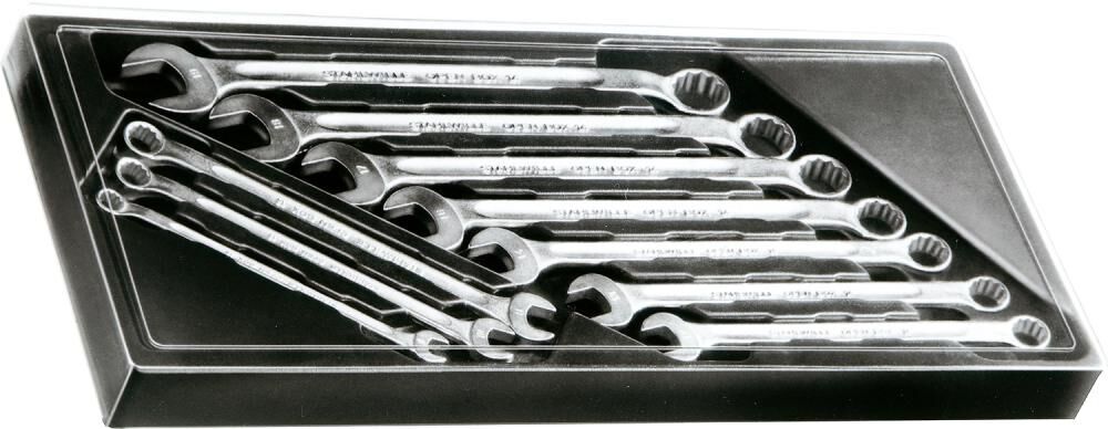 STAHLWILLE Set Maulringschlüssel 14/10KT