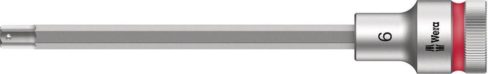 WERA Schraubendrehereinsatz 1/2" 6x140mm sechskant Haltefunktion