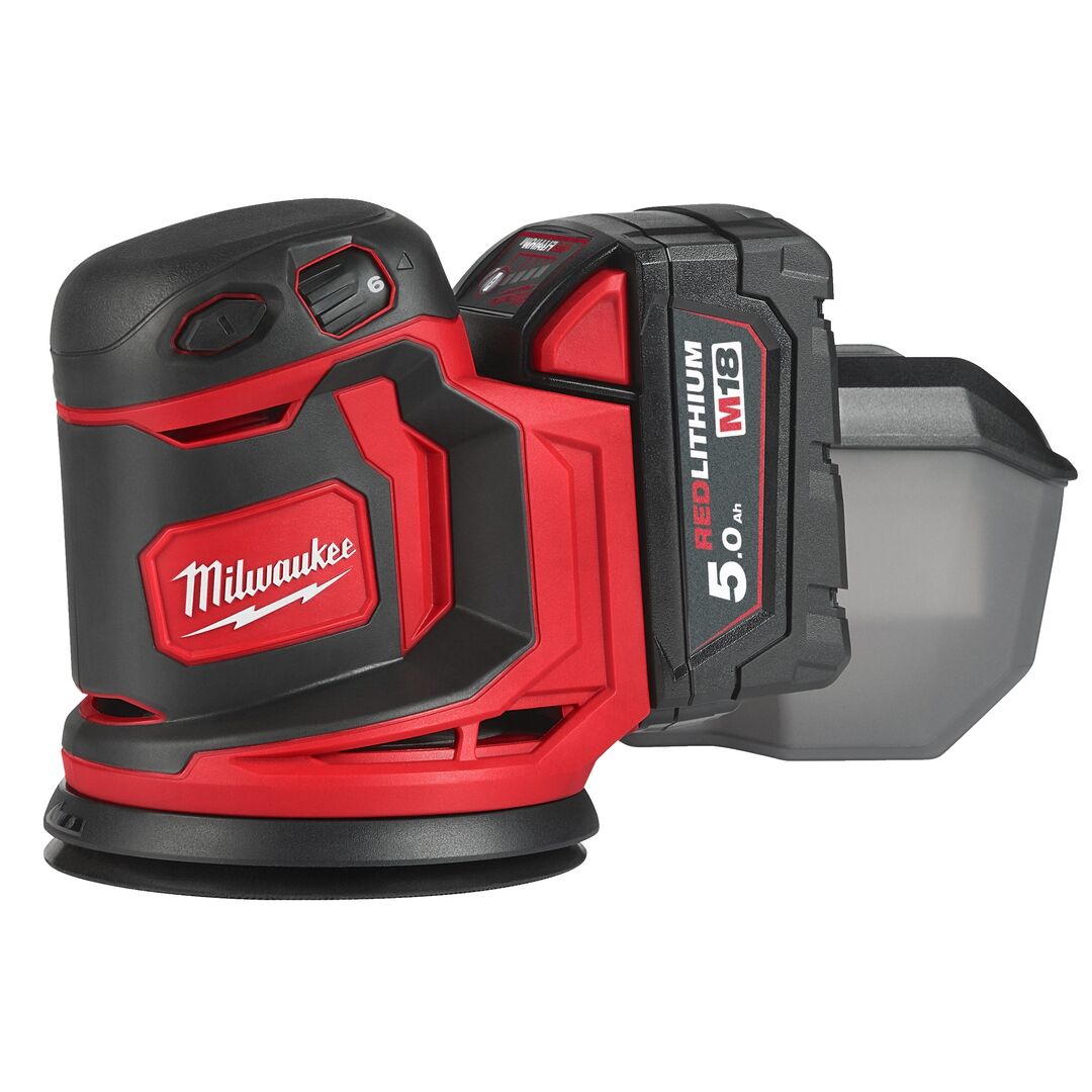MILWAUKEE Exzenterschleifer M18BOS125-502B