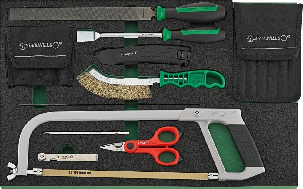 STAHLWILLE Werkzeugmodul 3/3 Feile & Säge TCS 8 821/21