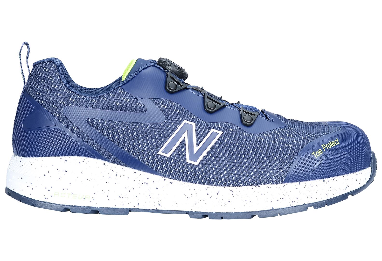 NEW BALANCE Sicherheitsschuhe Logic BOA Gr. 45,5 W11 S1P HRO blau/gelb MIDLOGIBOA