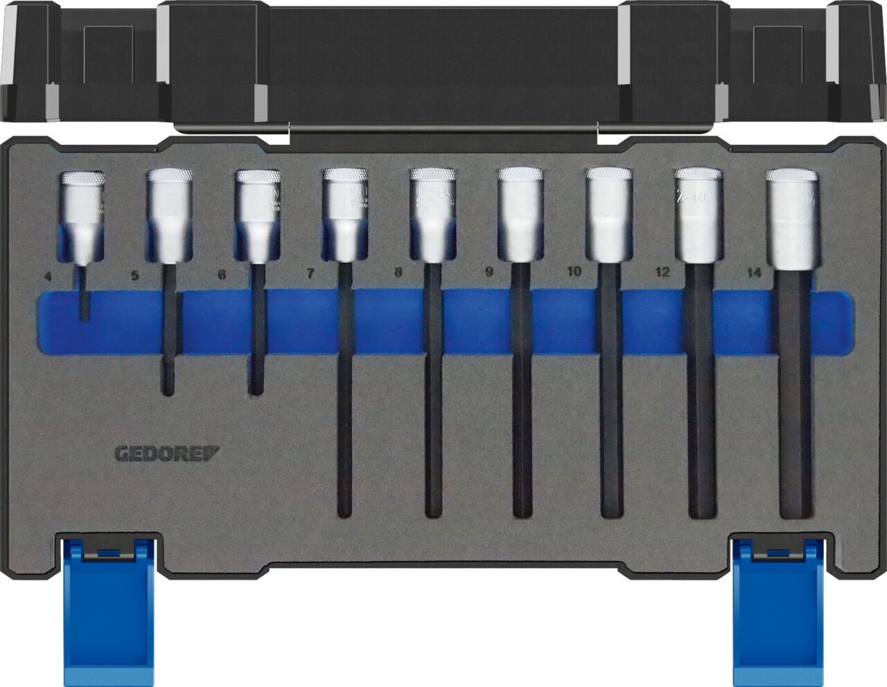 GEDORE Schraubendreher-Set 1/2" 9-teilig IN 19-009 3014444