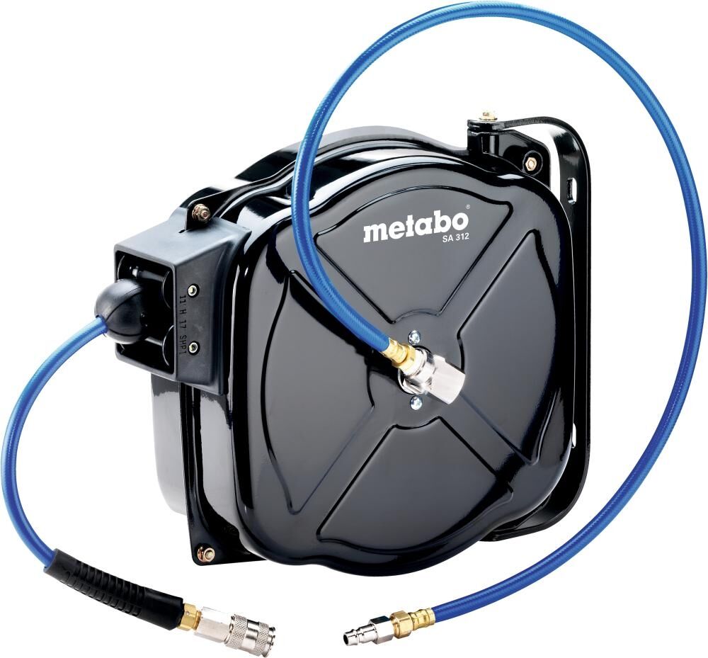 METABO Schlauchaufroller automatisch SA 312 12m Schlauch Max: 12 Bar