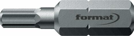 FORMAT Bit zähhart 1/4" SW 4 x25mm DIN3126 C 6,3
