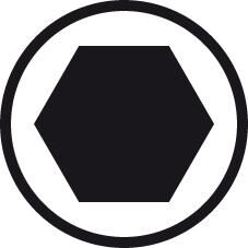 WERA Schraubendreher Set 6tlg. Innensechskannt