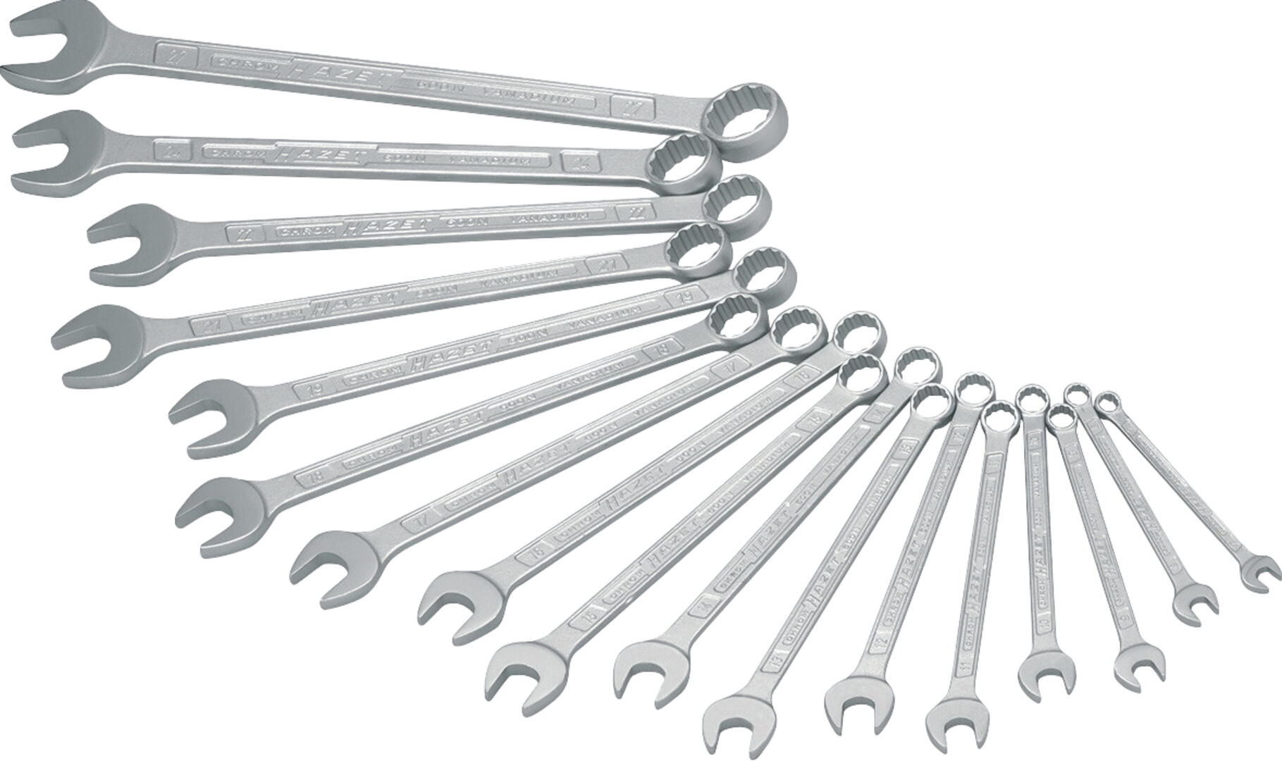 HAZET HAZET-Ringmaulschlüssel-Set DIN3113A 600 N/21 6-34mm 21-teilig