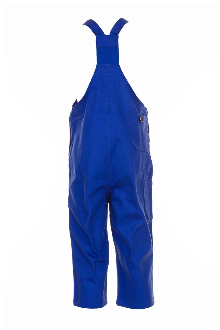PLANAM Kinderlatzhose 100% BW 290 g/qm Gr. 158/164 kornblau/rot