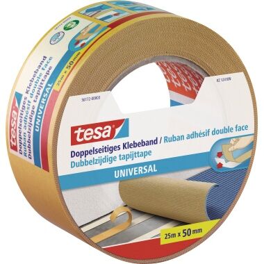 TESA Doppelseitiges Klebeband 50mm breit 25m lang