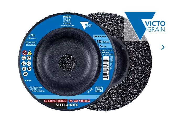 PFERD Schleifscheibe CC-GRIND-ROBUST SGP STEELOX 125mm