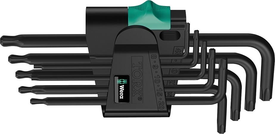 WERA Winkelschraubendreher Set T8-T40 9-teilig