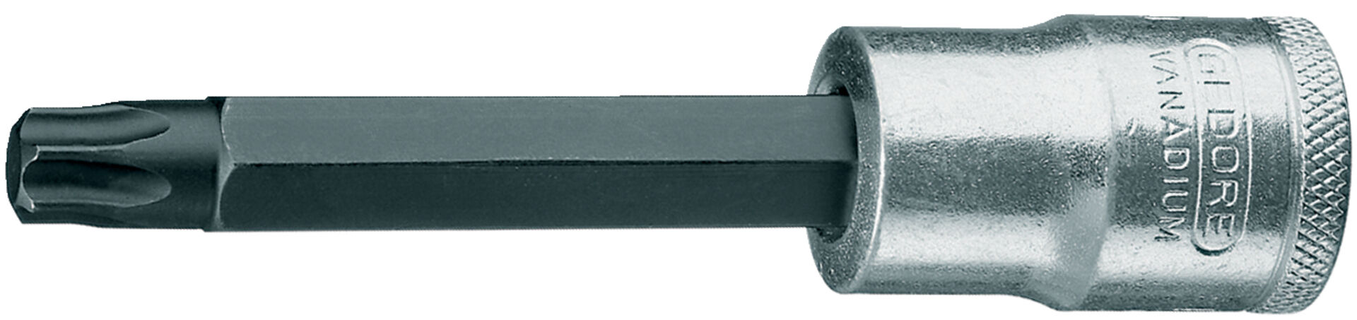 GEDORE Schraubendrehereinsatz 1/2" T30 ITX 19L T30-100 6152500 lang