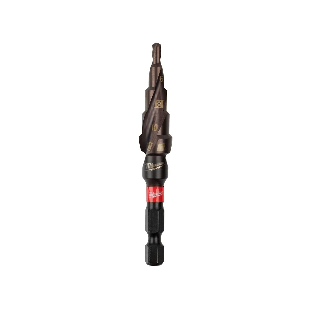 MILWAUKEE Stufenbohrer 4-12mm 2mm SHOCKWAVE