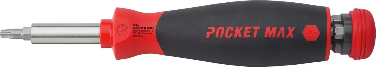 WIHA Schraubendreher PocketMax magnetic mit 8 Bits