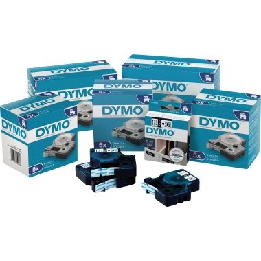 DYMO Schriftbandkassette D1 S0720790 6mmx7m schwarz auf gelb