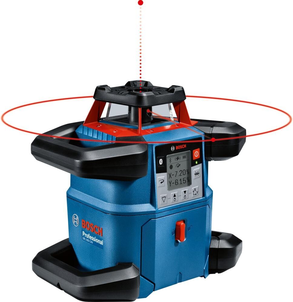 BOSCH Rotationslaser GRL 600 CHV im Koffer mit ProCORE18V 4,0Ah Akku