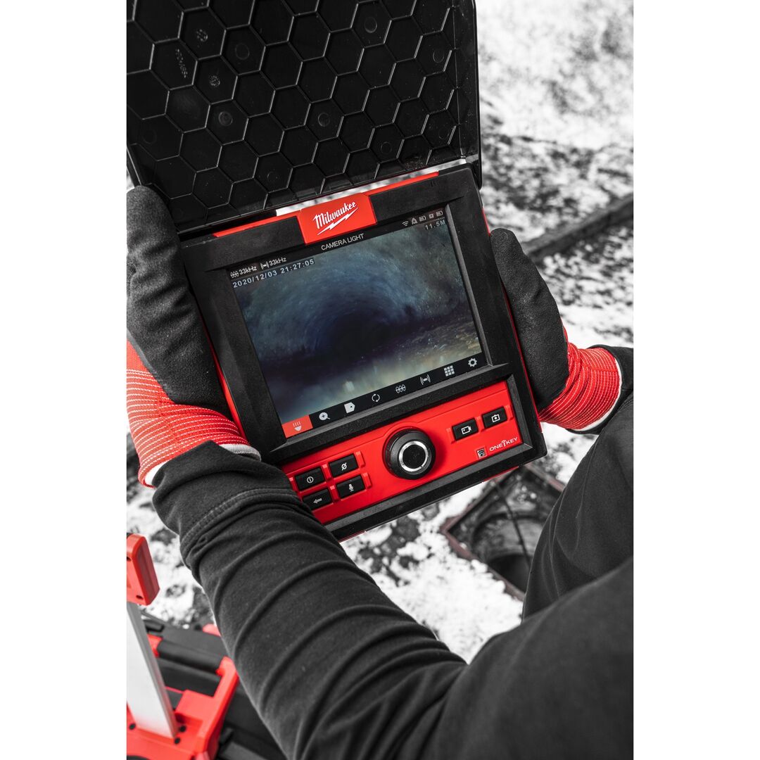 MILWAUKEE Akku-Monitor für Kanalinspektionsgerät M18SIM-0