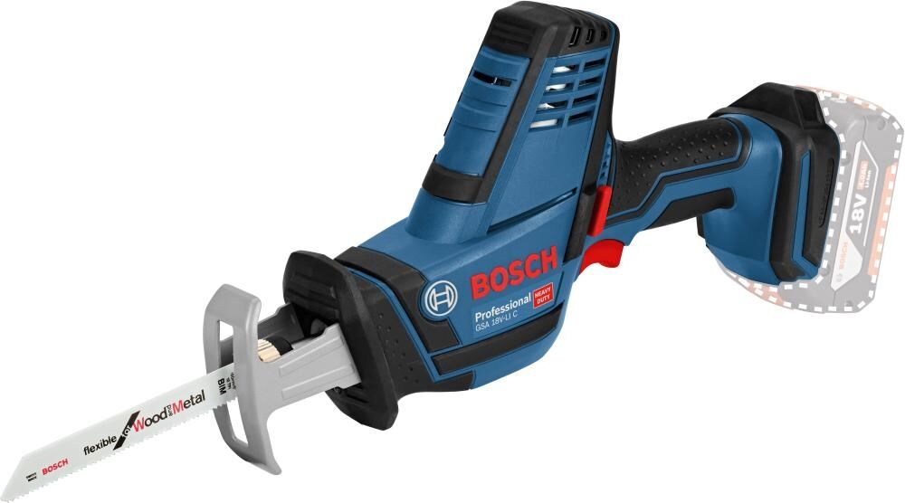 BOSCH Akku-Säbelsäge GSA 18 V-LI C ohne Akku & Ladegerät
