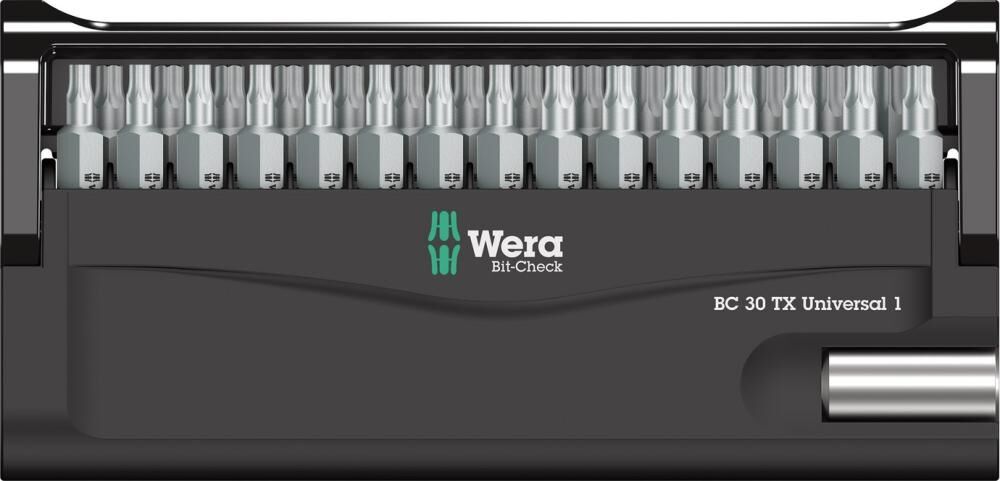WERA Bit Set 30-teilig TX Universal1
