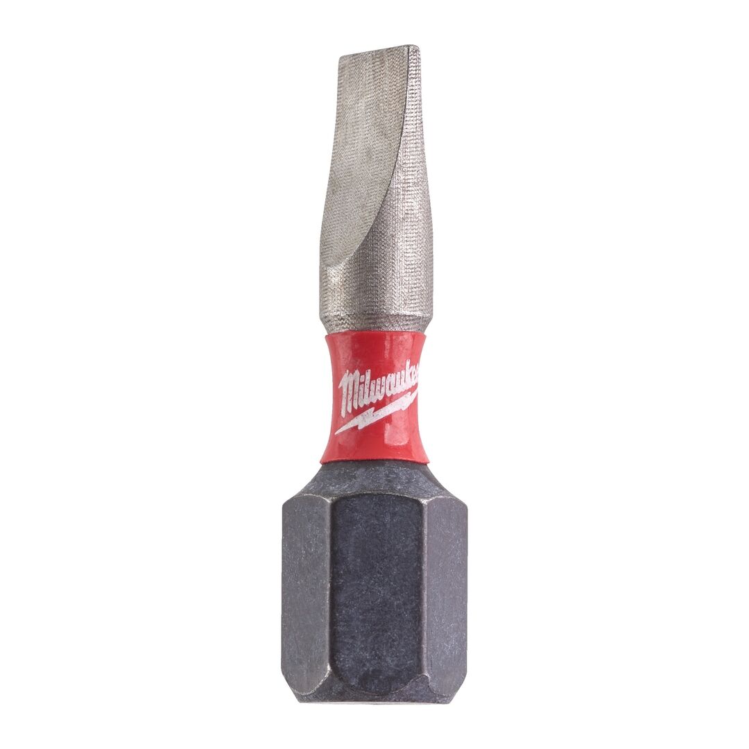 MILWAUKEE Bit Schrauberbit SL 0,6x4,5x25mm SHOCKWAVE