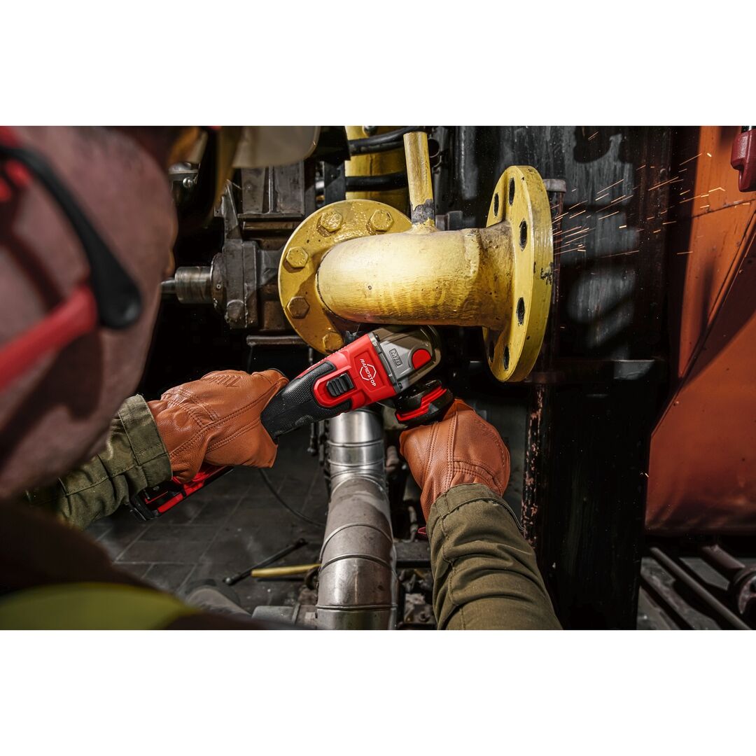 MILWAUKEE Akku-Winkelschleifer M18FSAG125XB-0X ohne Akku-& Ladegerät in HD Box