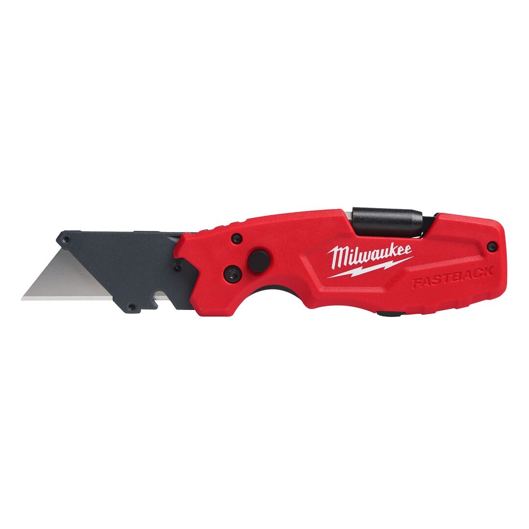 MILWAUKEE Klappmesser Universal 6 in 1 1/4" Hex-Bithalter integriert FASTBACK