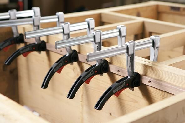 BESSEY Magnesium-Hebelzwinge KliKlamp 160x80mm