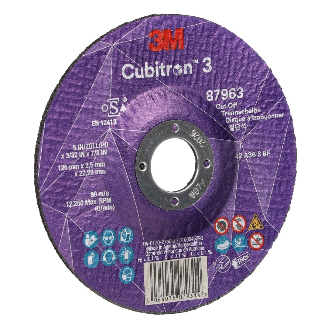 3M Trennscheibe Cubitron III 86412 36+ T41 125x2,5x22,23mm