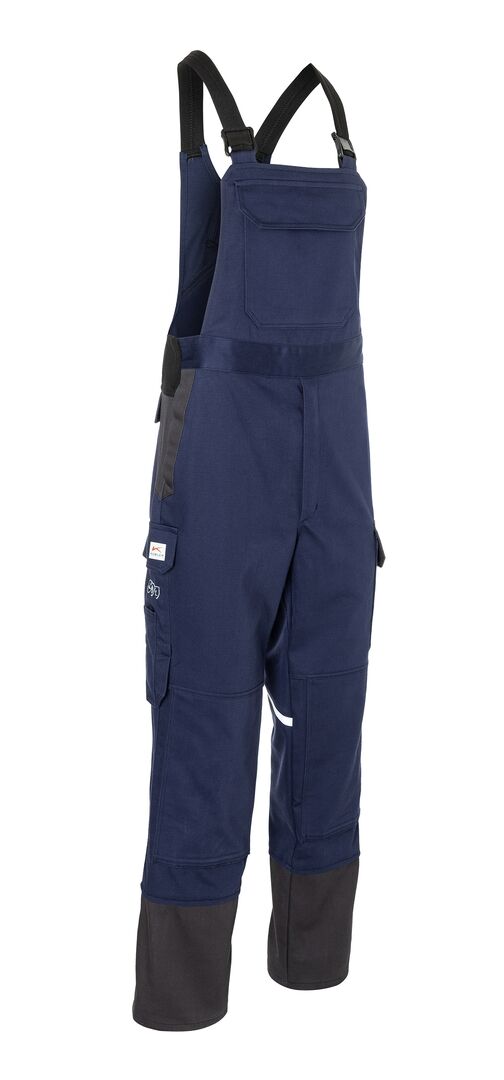 KÜBLER Latzhose PROTECTIQ WELDING Gr. 50 PSA 3 3397 dunkelblau/anthrazit