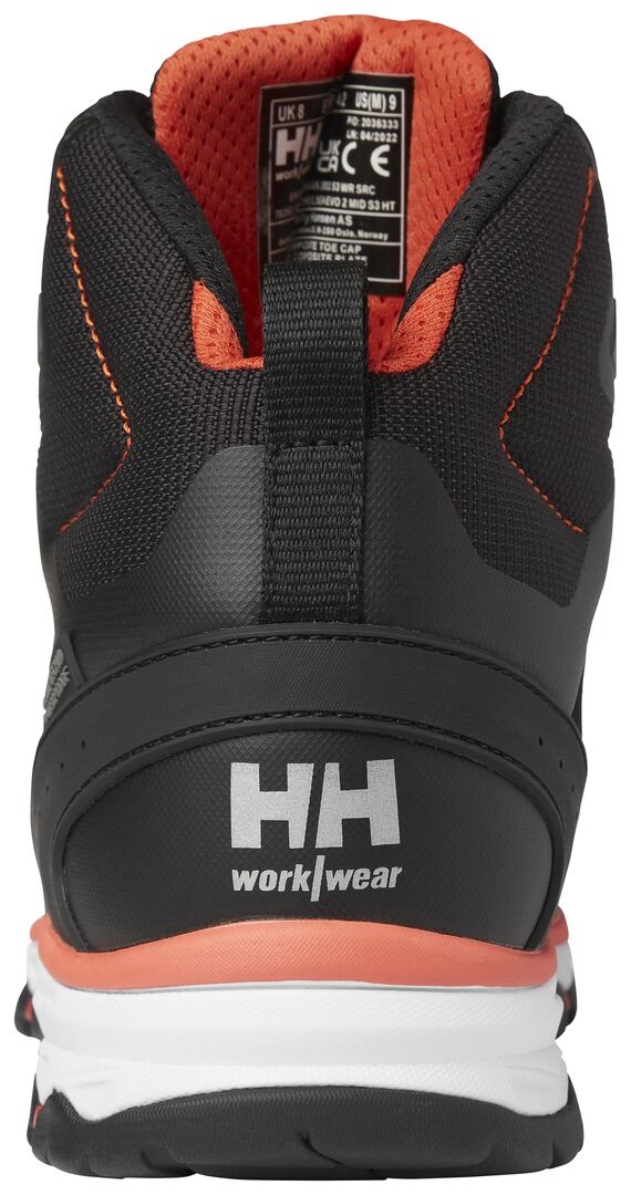 HELLY HANSEN Sicherheitsschuhe 78392 Chelsea Evo S3 MID Gr. 43 black/orange