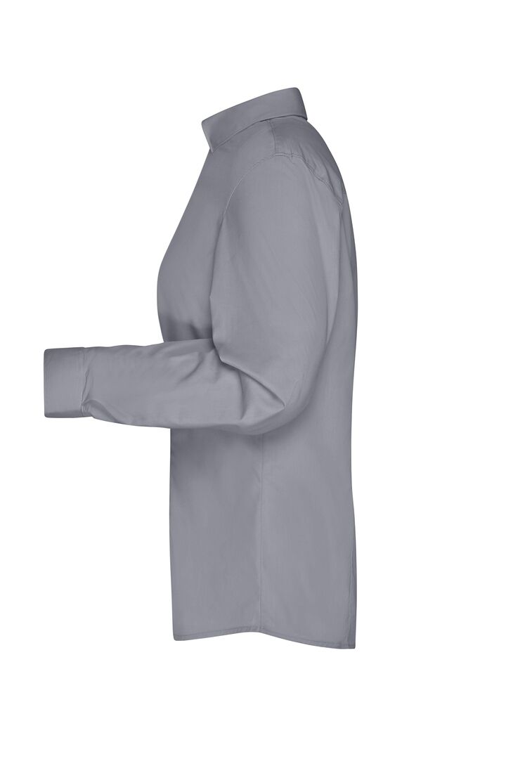 JAMES & NICHOLSON Bluse Gr. XXL steel JN641